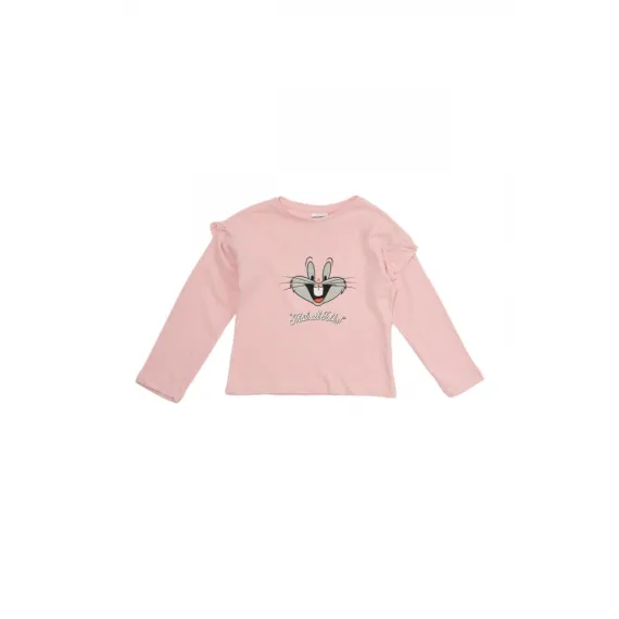 Футболка TRENDYOLKIDS, Цвет: Розовый, Размер: 3-4 года, изображение 4