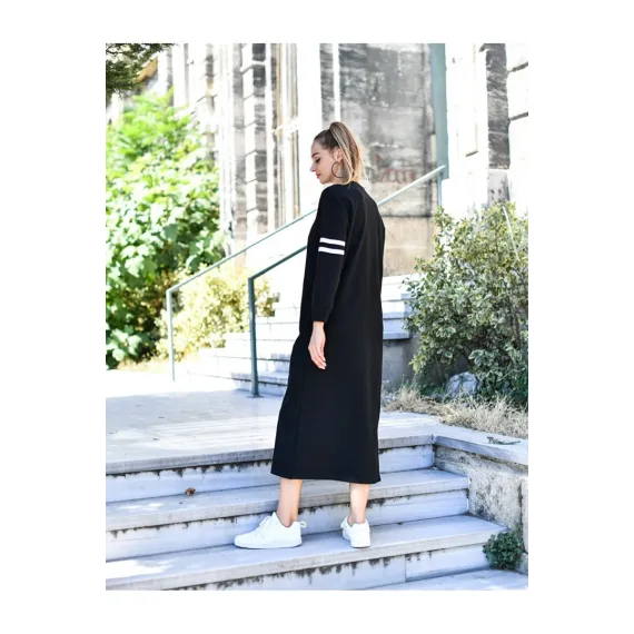 Платье Grenj Fashion, Цвет: Черный, Размер: M, изображение 3