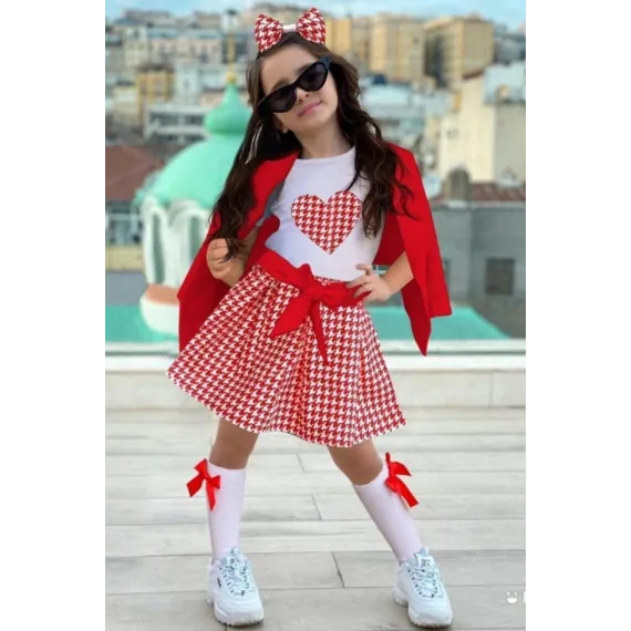 Комплект Riccotarz, Цвет: Красный, Размер: 3-4 года, изображение 3