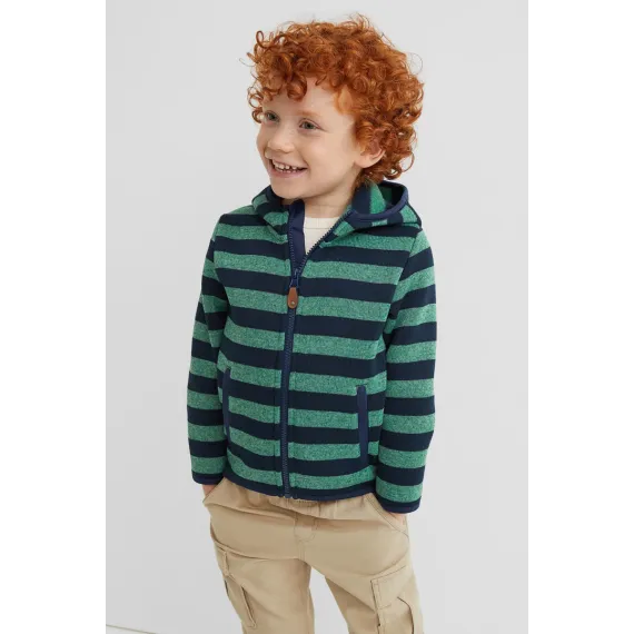 Кардиган H&M, Цвет: Зеленый, Размер: 4-6 лет