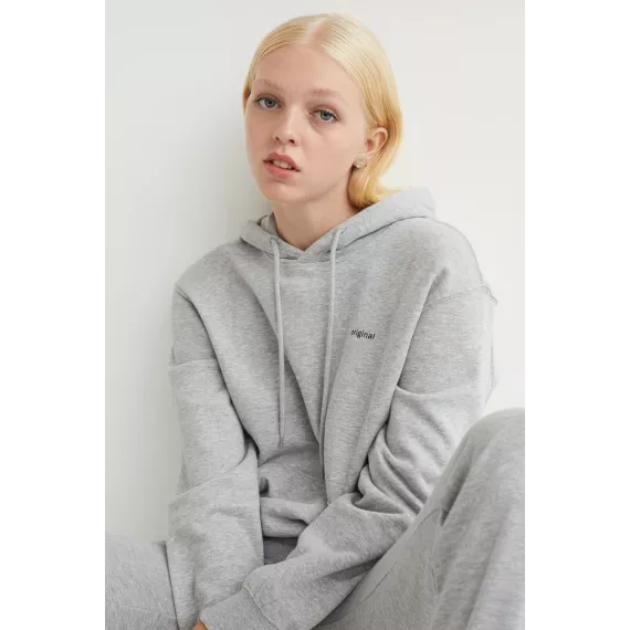 Свитшот H&M, Цвет: Серый, Размер: M