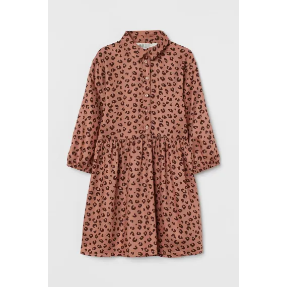 Платье  H&M, Цвет: Бежевый, Размер: 2-3 года, изображение 2