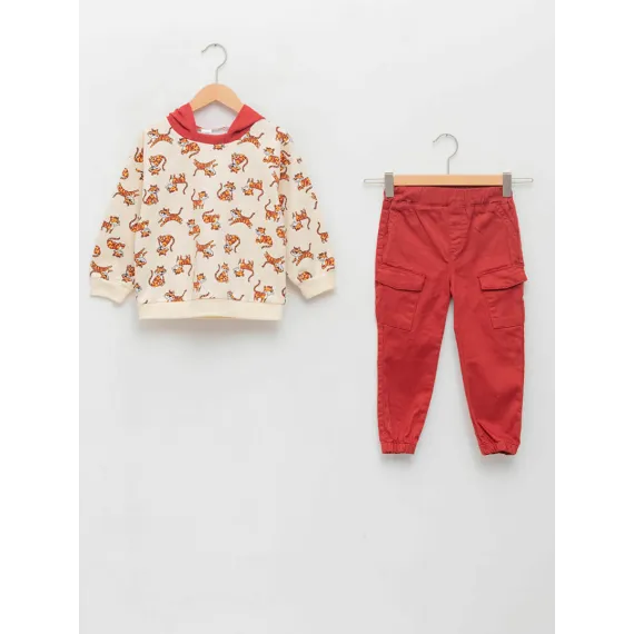 Komplekt LC Waikiki, Reňk: Bež, Ölçeg: 9-12 aý