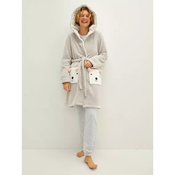 Zenan halat LC Waikiki, Reňk: Çal, Ölçeg: XL, 4 image