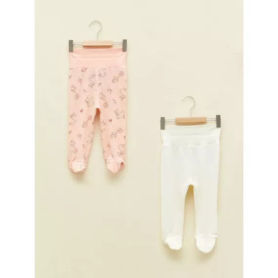 Ползунки 2 шт. LC Waikiki, Цвет: Бежевый, Размер: 1-3 мес.
