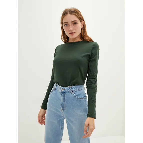Футболка LC Waikiki, Цвет: Зеленый, Размер: 3XL, изображение 3
