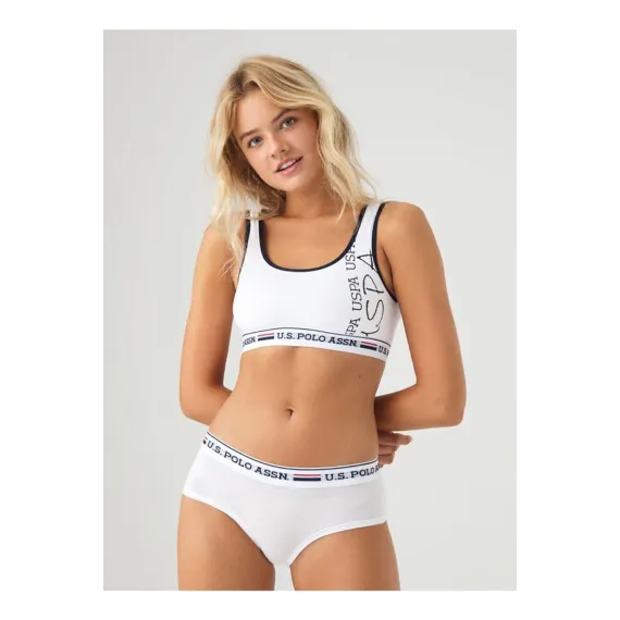 Комплект US POLO ASSN U.S. POLO ASSN. US POLO ASSN, Цвет: Белый, Размер: 38