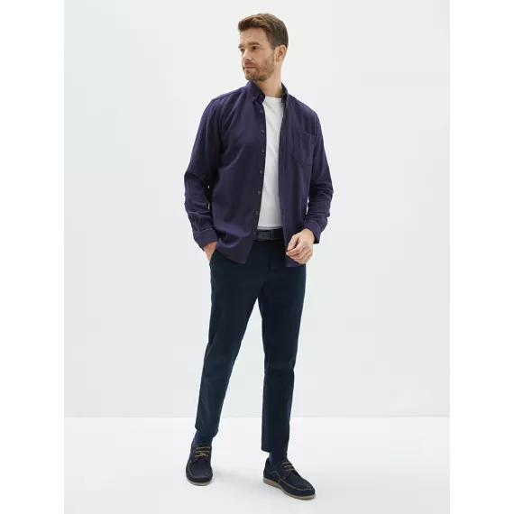 Erkekler üçin köýnek LC Waikiki, Reňk: Çuňňur gyzyl , Ölçeg: 4XL, 3 image