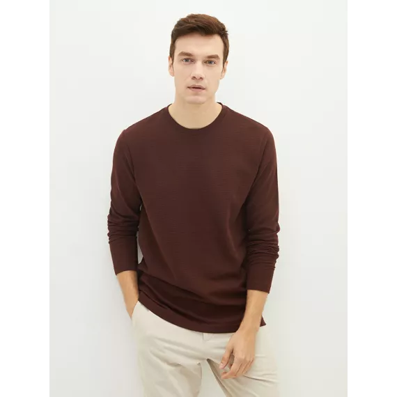 Футболка LC Waikiki, Цвет: Коричневый, Размер: 2XL, изображение 2