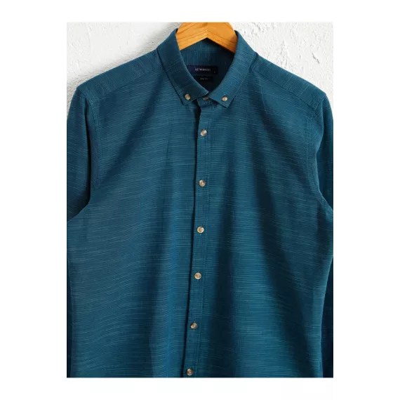 Erkek köýnek LC Waikiki, Reňk: Goýy gök, Ölçeg: 2XL, 2 image