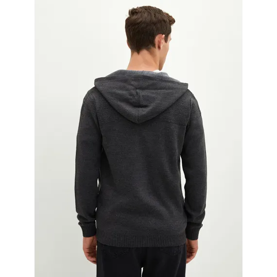 Кардиган LC Waikiki, Цвет: Антрацит, Размер: 3XL, изображение 5
