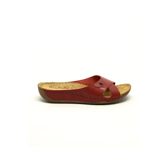 Тапочки Pierre Cardin, Цвет: Красный, Размер: 38, изображение 2