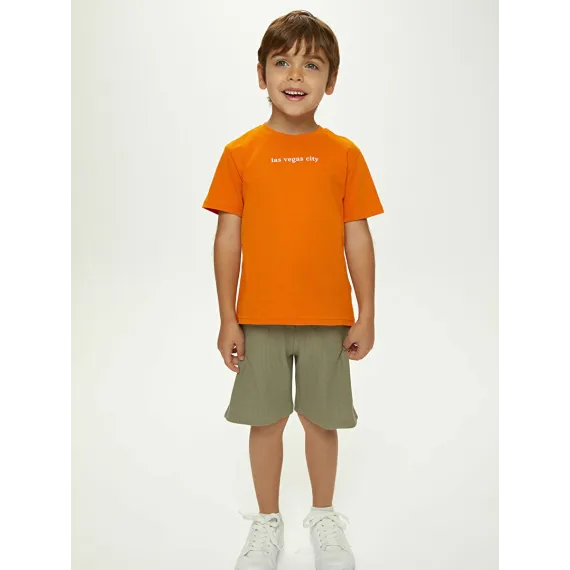 Шорты LC Waikiki, Цвет: Хаки, Размер: 8-9 лет, изображение 2