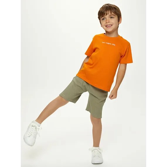 Шорты LC Waikiki, Цвет: Хаки, Размер: 8-9 лет, изображение 7