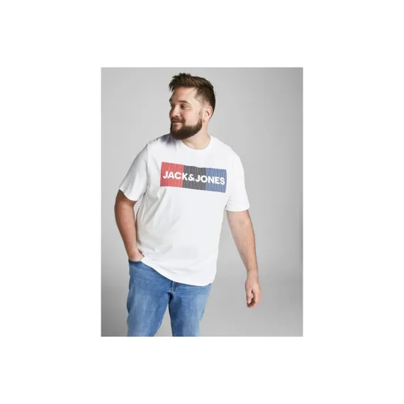 Футболка Jack&Jones, Цвет: Белый, Размер: 2XL