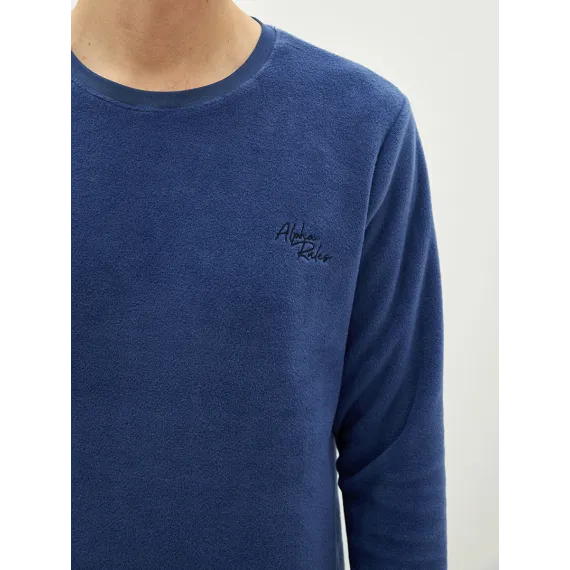 Пижамный комплект LC Waikiki, Цвет: Синий, Размер: 3XL, изображение 4