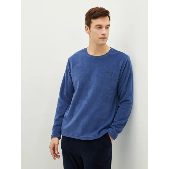 Пижамный комплект LC Waikiki, Цвет: Синий, Размер: 3XL, изображение 3