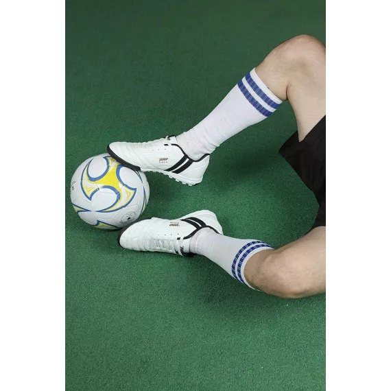 Erkek futbol butsy JUMP, Reňk: Ak, Ölçeg: 39, 4 image