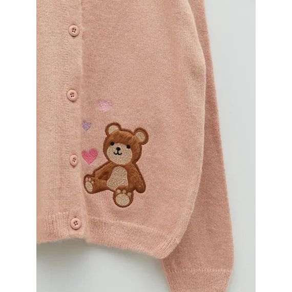 ⠀Кардиган LC Waikiki, Цвет: Розовый, Размер: 5-6 лет, изображение 3