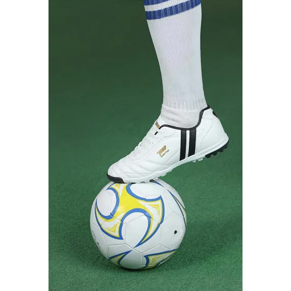 Erkek futbol butsy JUMP, Reňk: Ak, Ölçeg: 38