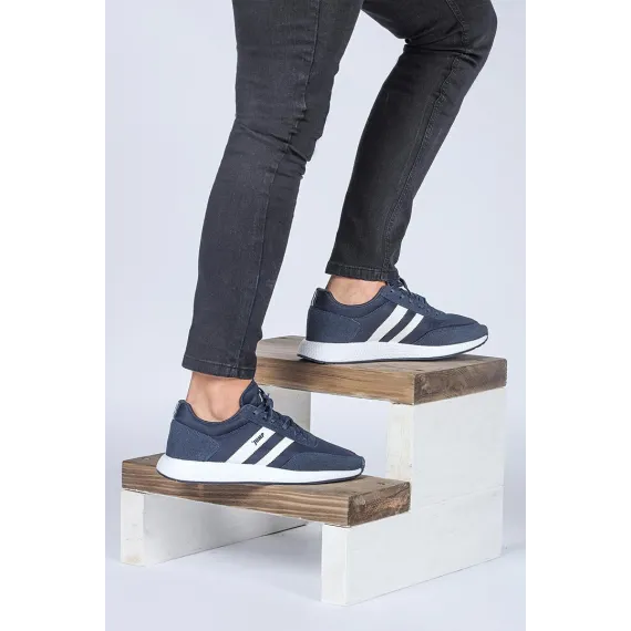 Erkekler üçin sport köwüşi JUMP, Reňk: Goýy gök, Ölçeg: 40, 2 image