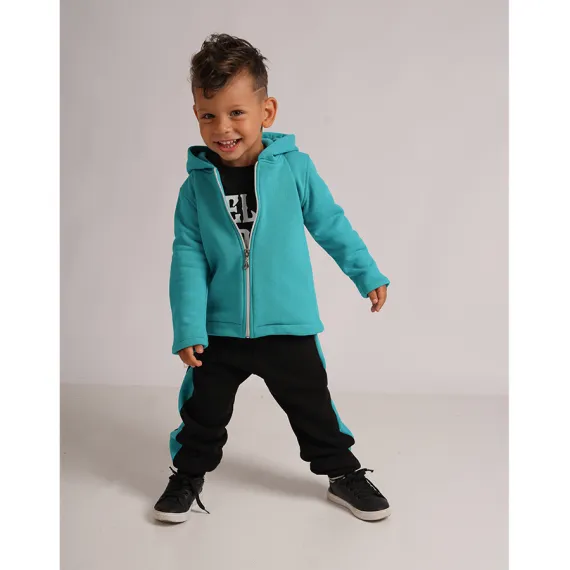 Çagalar üçin egin-eşik komplekti KidsRoom, Reňk: Mawy, Ölçeg: 3 ýaş