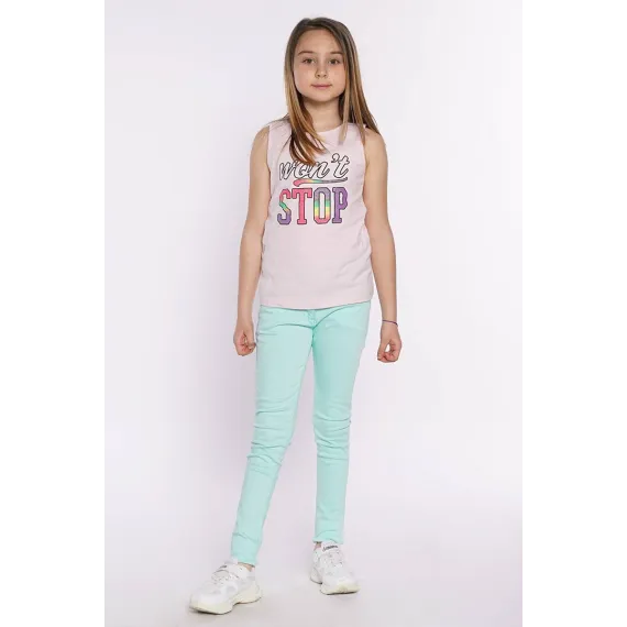 Брюки ELEYSA MODA ELEYSA, Цвет: Зеленый, Размер: 10-11 лет