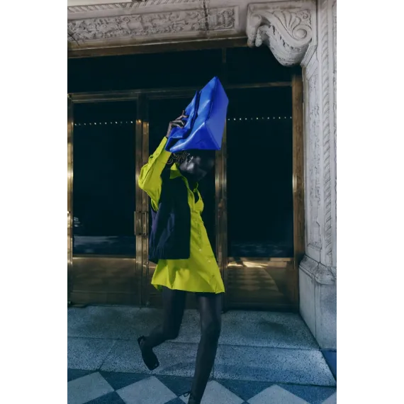 Жилетка ZARA, Цвет: Темно-синий, Размер: M, изображение 2