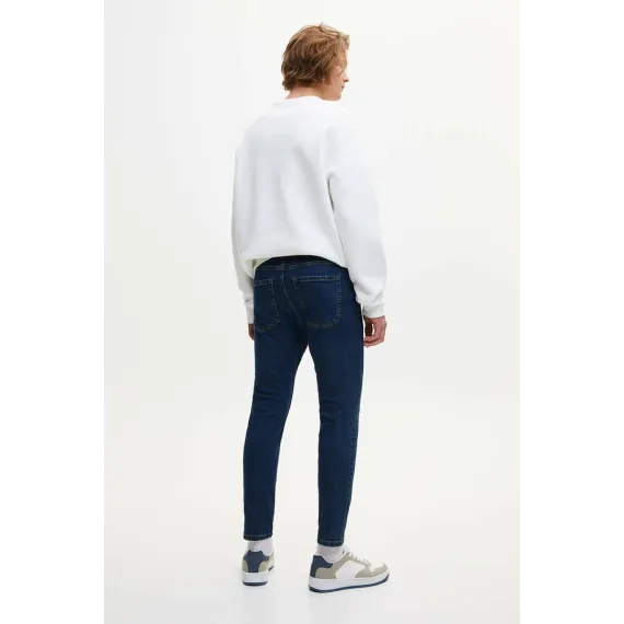 Джинсы Pull & Bear, Цвет: Темно-синий, Размер: 48, изображение 4