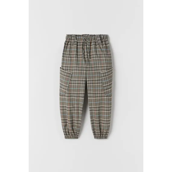 Gyzlar üçin jogger balak ZARA, Reňk: Çal, Ölçeg: 6 ýaş