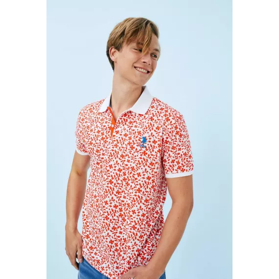 Erkekler üçin batnik US POLO ASSN, Reňk: Gyzyl, Ölçeg: M