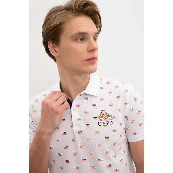 Erkekler üçin batnik US POLO ASSN, Reňk: Ak, Ölçeg: XL, 3 image