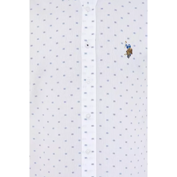 Рубашка US POLO ASSN U.S. POLO ASSN. US POLO ASSN, Цвет: Белый, Размер: M, изображение 5