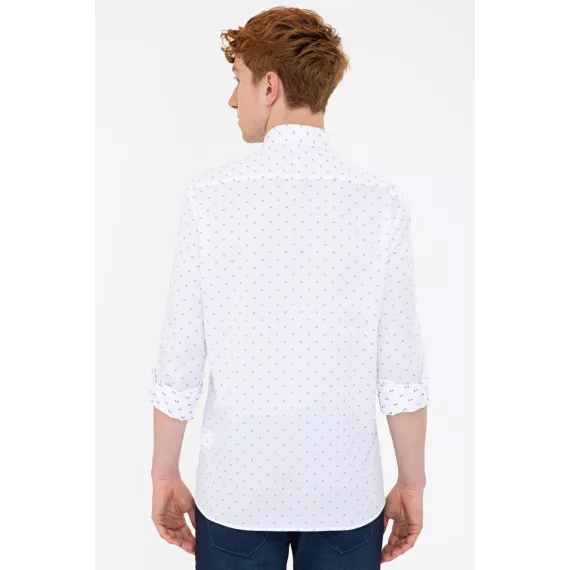 Рубашка US POLO ASSN U.S. POLO ASSN. US POLO ASSN, Цвет: Белый, Размер: M, изображение 3
