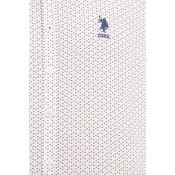 Erkekler üçin köýnek US POLO ASSN, Reňk: Ak, Ölçeg: M, 5 image