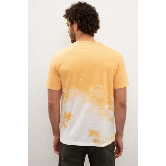 Erkekler üçin futbolka US POLO ASSN, Reňk: Sary, Ölçeg: M, 3 image