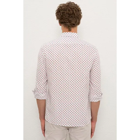 Рубашка U.S. POLO ASSN. US POLO ASSN U.S. POLO ASSN. US POLO ASSN, Цвет: Белый, Размер: M, изображение 3