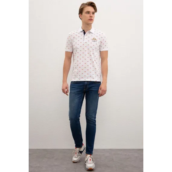 Erkekler üçin batnik US POLO ASSN, Reňk: Ak, Ölçeg: L, 4 image