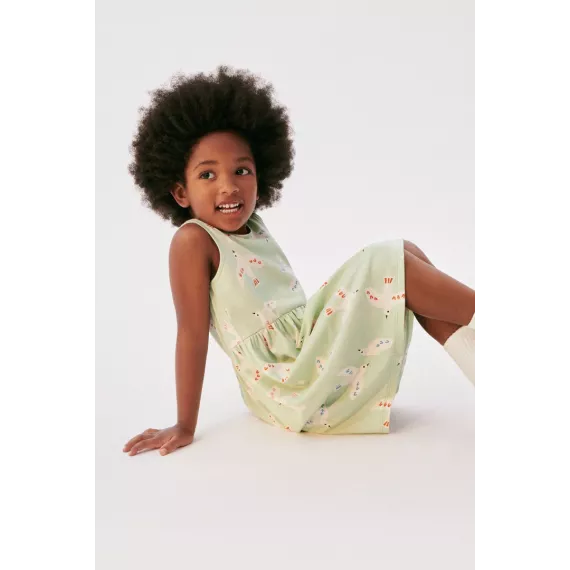 Платье H&M, Цвет: Зеленый, Размер: 6-8 лет, изображение 2