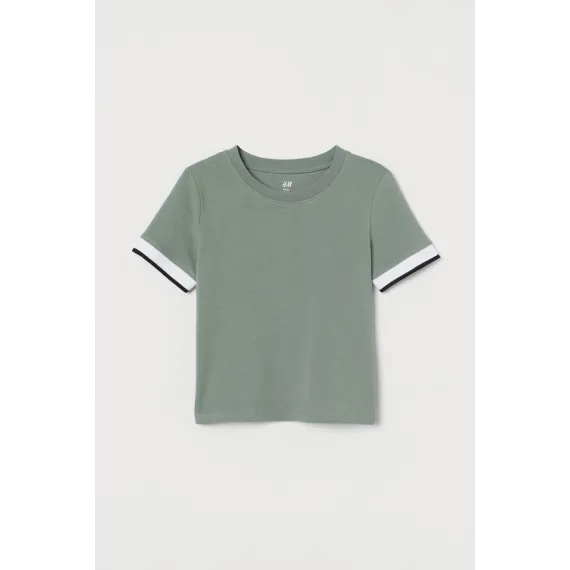 Футболка H&M, Цвет: Зеленый, Размер: 12-14 лет