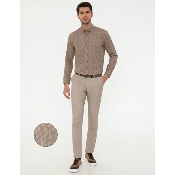 Брюки чинос Pierre Cardin, Цвет: Коричневый, Размер: 33/32