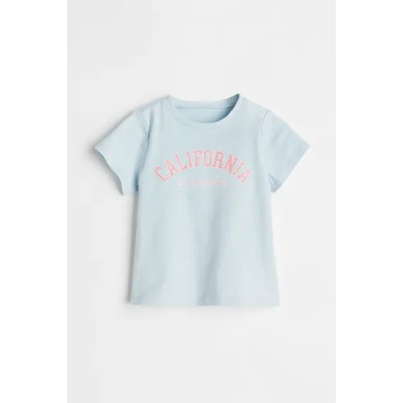 Футболка H&M, Цвет: Голубой, Размер: 3-4 года