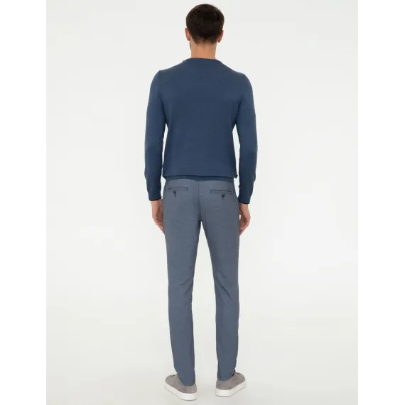 Erkekler üçin çinos balak Pierre Cardin, Reňk: Goýy gök, Ölçeg: 32/32, 3 image