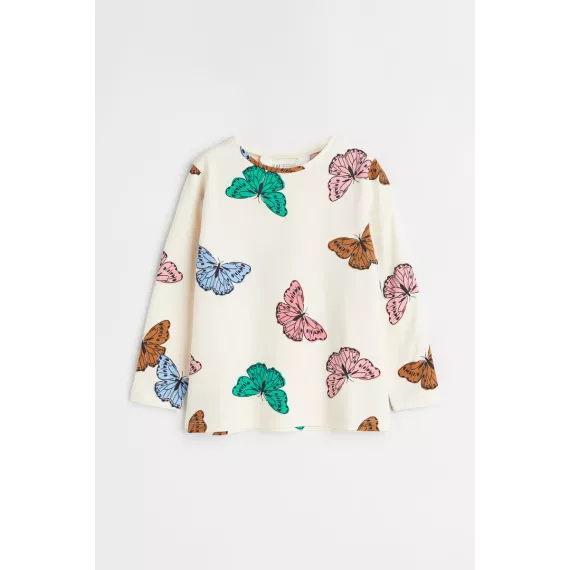 Футболка H&M, Цвет: Бежевый, Размер: 4-6 лет, изображение 3