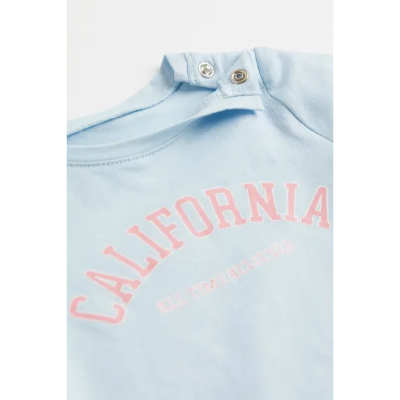 Футболка H&M, Цвет: Голубой, Размер: 3-4 года, изображение 2