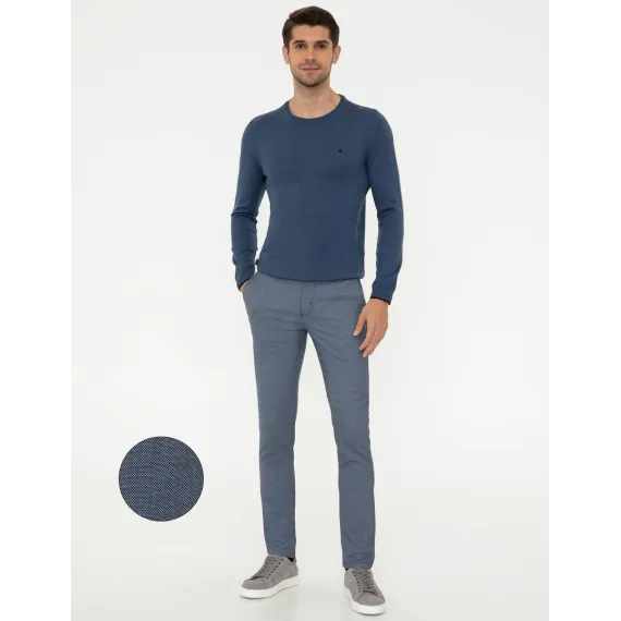 Erkekler üçin çinos balak Pierre Cardin, Reňk: Goýy gök, Ölçeg: 32/32