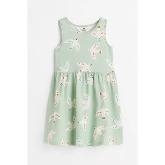 Платье H&M, Цвет: Зеленый, Размер: 6-8 лет, изображение 3