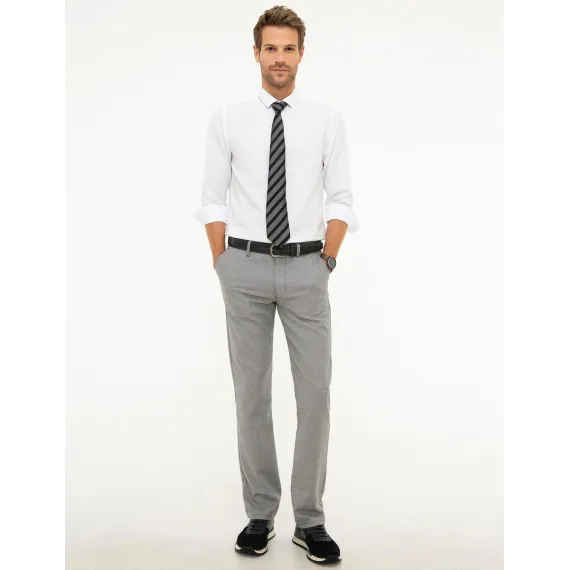 Erkekler üçin çinos balak Pierre Cardin, Reňk: Çal, Ölçeg: 34-34