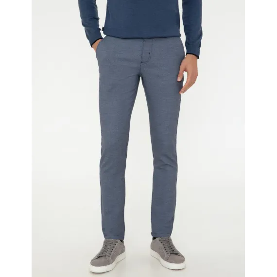 Erkekler üçin çinos balak Pierre Cardin, Reňk: Goýy gök, Ölçeg: 32/32, 2 image