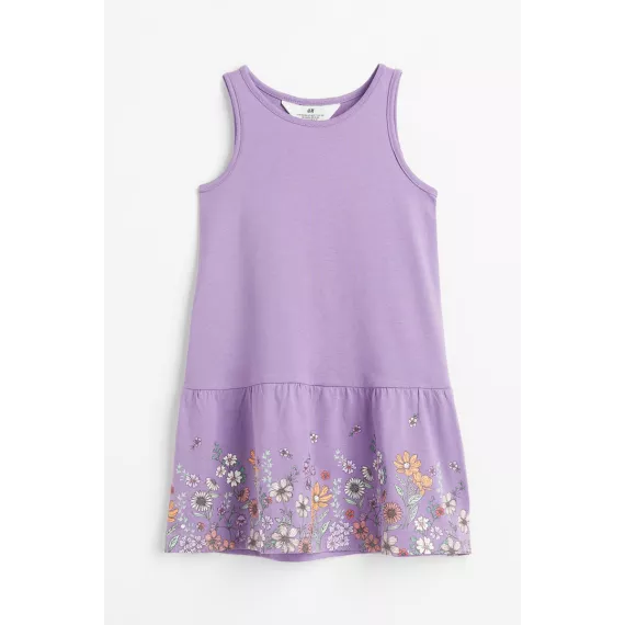 ⠀Платье H&M, Цвет: Сиреневый, Размер: 6-8 лет, изображение 2